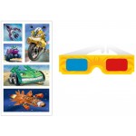 3D Stickers with 3D Glasses - Zoom! - Peaceable Kingdom - BabyOnline HK