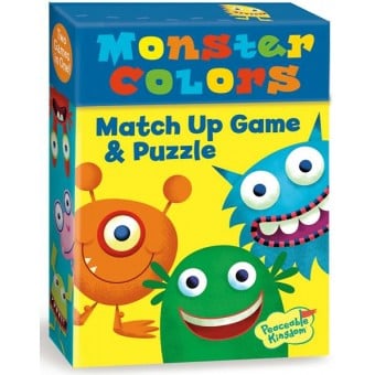 Monster Colors Match Up Game & Puzzle