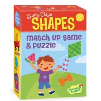 Sunny Days Shapes Match Up Game & Puzzle