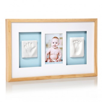 Babyprints Deluxe Wall Frame  - Natural