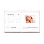 First 5 Years Chevron Baby Memory Book - Pink - PearHead - BabyOnline HK