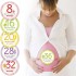 Pregnancy Belly Stickers (16 stickers)