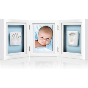 Babyprints Deluxe Desktop Frame - White
