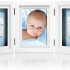 Babyprints Deluxe Desktop Frame - White