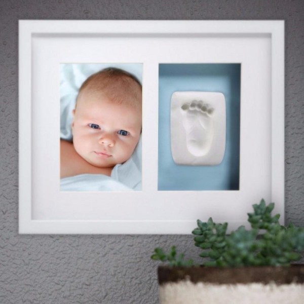 Babyprints Wall Frame - White - PearHead - BabyOnline HK