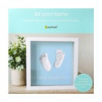 3D 立體嬰兒手腳印相框 - 白色 - PearHead - BabyOnline HK