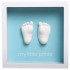 3D 立體嬰兒手腳印相框 - 白色