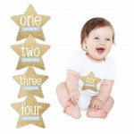 First Year Belly Star Stickers - PearHead - BabyOnline HK