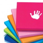 Canvas Handprint Wall Art Set - Pink - PearHead - BabyOnline HK