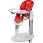 Peg Perego - Tatamia 3-in-1 Recliner-Swing and High Chair (Red) - Peg Perego - BabyOnline HK