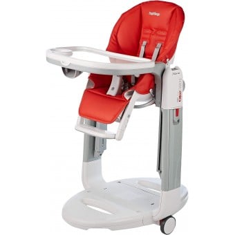 Peg Perego - Tatamia 3-in-1 Recliner-Swing and High Chair (Red)