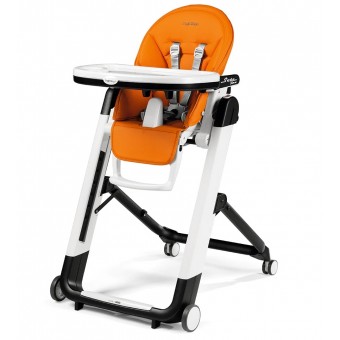 Peg Perego - Siesta - Multifunctional Compact Folding High Chair (Arancia Orange)