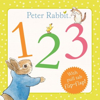 Peter Rabbit - 123 (with pull tab flip-flap)