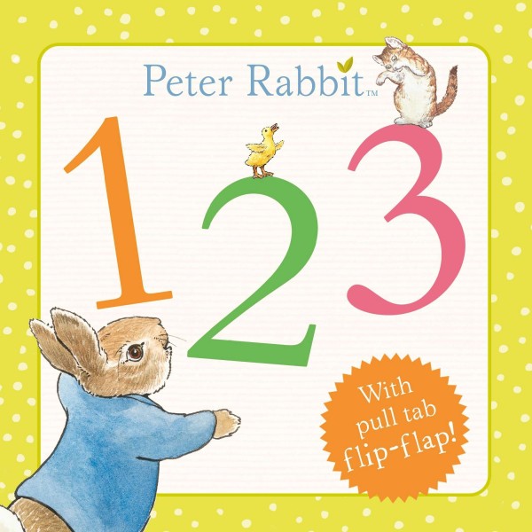 Peter Rabbit - 123 (with pull tab flip-flap) - Penguin - BabyOnline HK