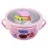 Peppa Pig - Bowl with Stainless Steel inner and Lid 450ml (Pink)