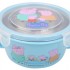 Peppa Pig - Bowl with Stainless Steel inner and Lid 450ml (Blue)