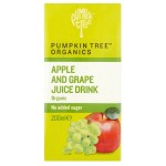 Organic Apple and Grape Juice 200ml - Pumpkin Tree Organics - BabyOnline HK