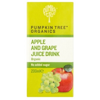 Organic Apple and Grape Juice 200ml