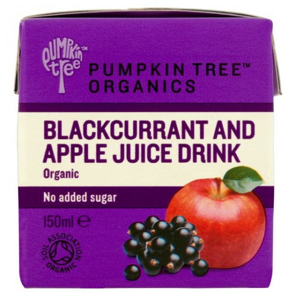 Organic Blackcurrant and Apple Juice 150ml - Pumpkin Tree Organics - BabyOnline HK