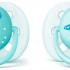 Ultra Soft Design Baby Soother (0 - 6m) - Blue