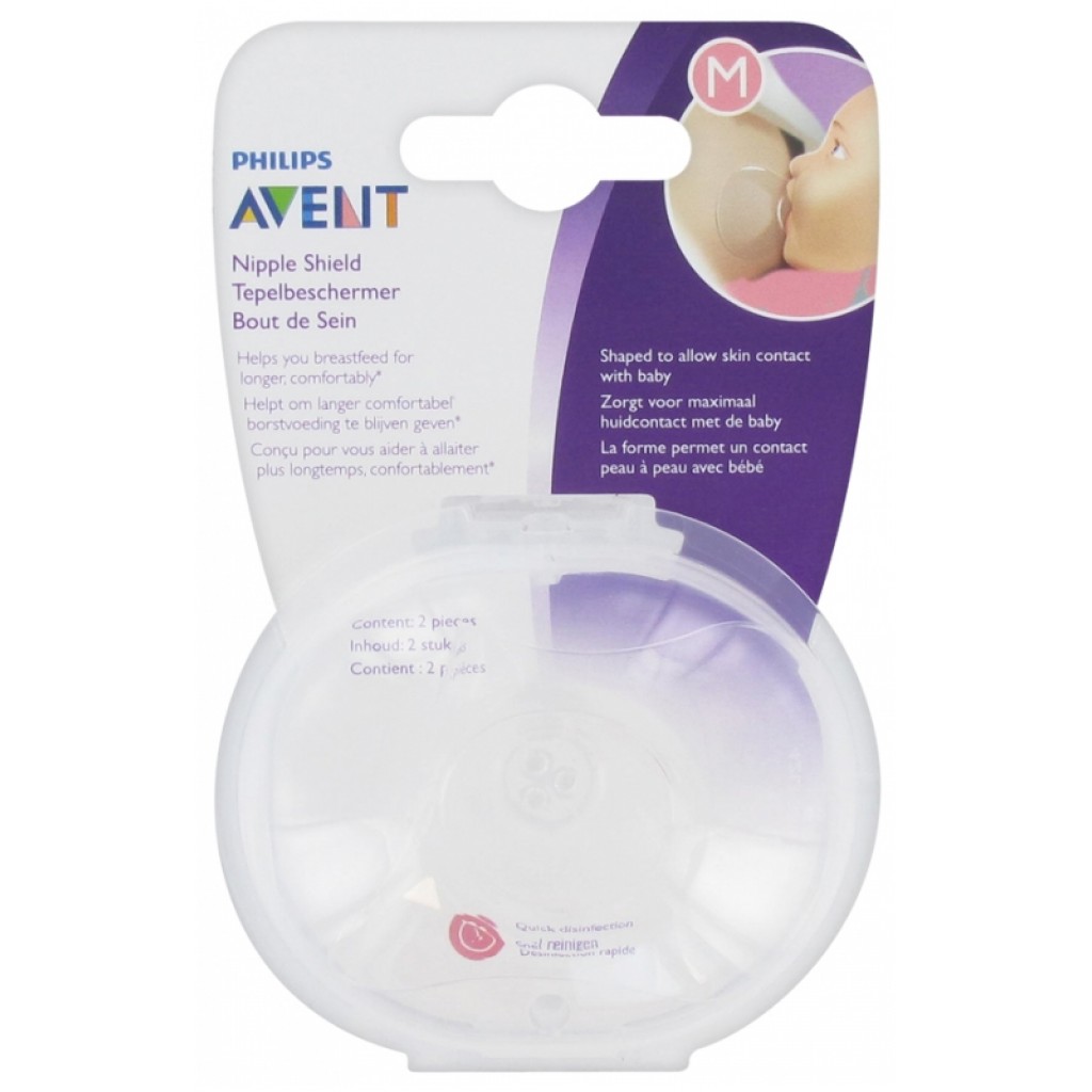 Nipple Shield (Size M - 21mm) - Pack of 2, Philips Avent