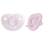 Soothie Heart Pacifier (0-6m) - Pink (Pack of 1) - Philips Avent