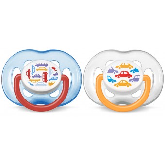 Baby Soother BPA Free Fashion Design (6 - 18m) - Car