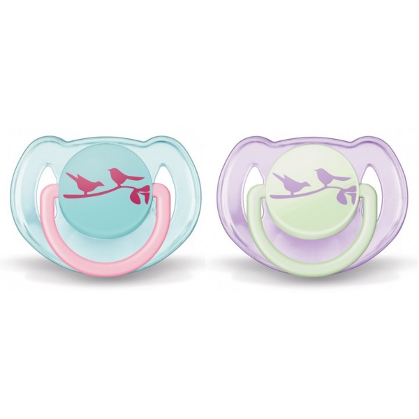 Baby Soother BPA Free Fashion Design (6 - 18m) - Bird - Philips Avent - BabyOnline HK