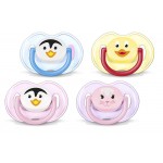 Baby Soother Animal Design (0 - 6m) - Pink - Philips Avent - BabyOnline HK