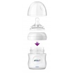 Natural Feeding Bottle 4oz/125ml - Philips Avent - BabyOnline HK