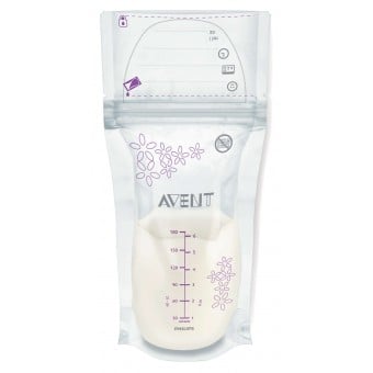 6oz/180ml Breast Milk Storage Bags (25 pcs)