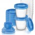 10 Resusable Breast Milk Storage Cups 180ml/6oz