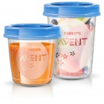 20 Resusable Food Storage Cups - Philips Avent - BabyOnline HK