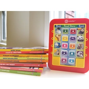 Encyclopedia Britannica Kids - Me Reader Electronic Reader and 8 Book Library