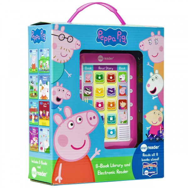 Peppa Pig - Me Reader Electronic Reader and 8 Book Library - Pi kids - BabyOnline HK