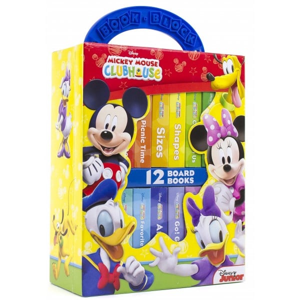 My First Library Board Book - Mickey Mouse ClubHouse - Pi kids - BabyOnline HK