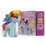 Play-A-Sound - Book & Huggable Rainbow Dash (My Little Pony) - Pi kids - BabyOnline HK