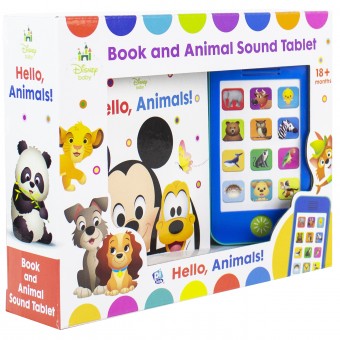 Disney Baby - Hello, Animals! Book and Animal Sound Tablet