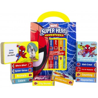 My First Library Board Book - Marvel Super Hero Adventures - Spiderman
