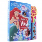 Disney Princess Sound Book - Make a Wish Bubble Wand Songbook - Pi kids