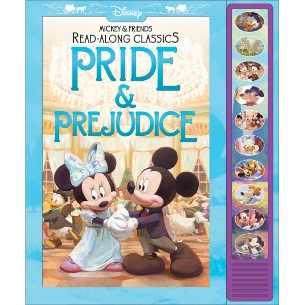 Mickey & Friends - Read-Along Classics – Pride & Prejudice Interactive Sound Book - Pi kids
