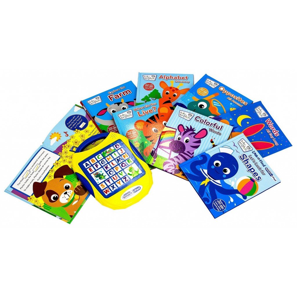 Baby Einstein: My First Smart Pad Library 8-Book Set and Interactive  Activity Pad Sound Book Set [With Battery] (Other)