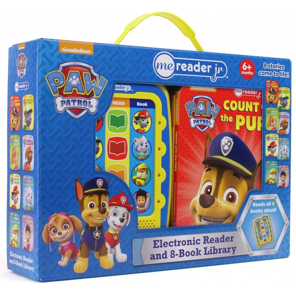 Skye Marshall and More! Nickelodeon Paw Patrol Chase PI Kids Me Reader Electronic Reader and 8 Sound Book Library 