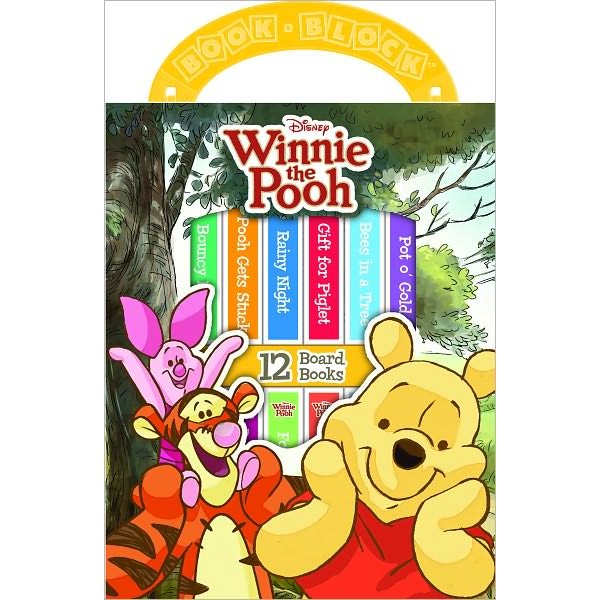 My First Learning Library - Winnie the Pooh (12 Board Books) - Pi kids - BabyOnline HK