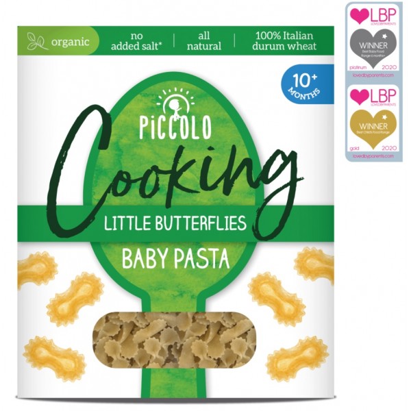 Organic Baby Pasta - Little Butterflies 400g - Piccolo - BabyOnline HK