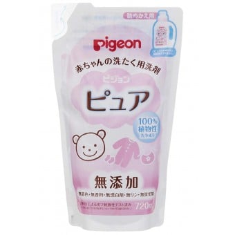 Pigeon - 日本製無添加嬰兒洗衣液(補充裝) 680ml