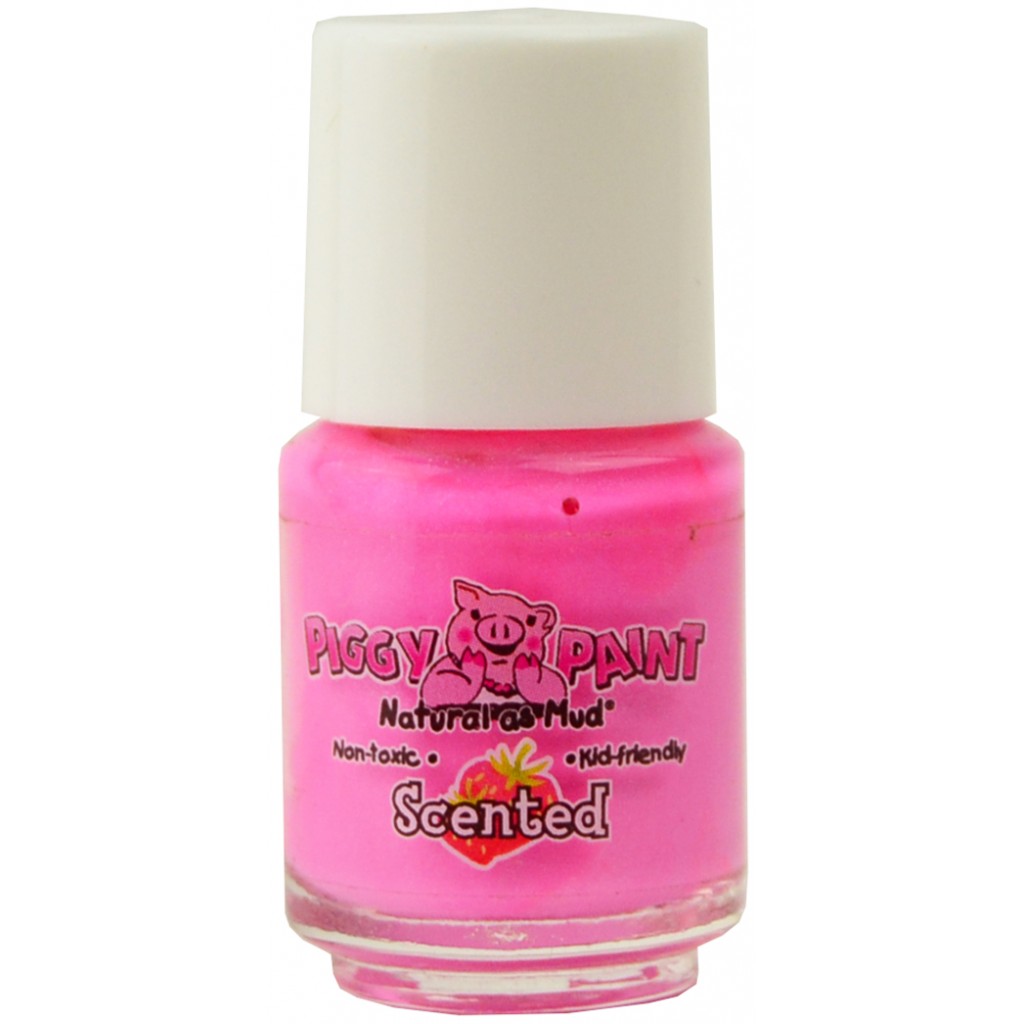 Piggy Paint Sassy Strawberry Scented Nail Polish
