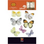 Nature Deco Restickable Sticker XXS - Butterflies (2 sheets) - Plage