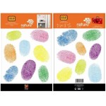 Nature Deco Restickable Sticker XS - Fingerprints (2 sheets) - Plage - BabyOnline HK