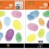 Nature Deco Restickable Sticker XS - Fingerprints (2 sheets)